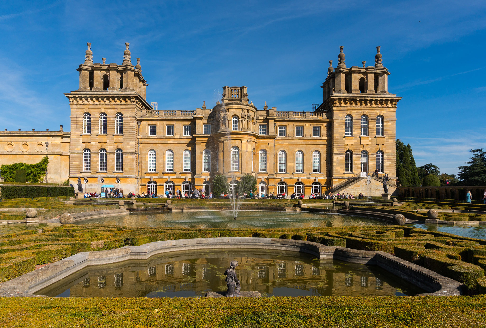Blenheim Palace, is a monumental stately home situated in Woodstock, Oxfordshire